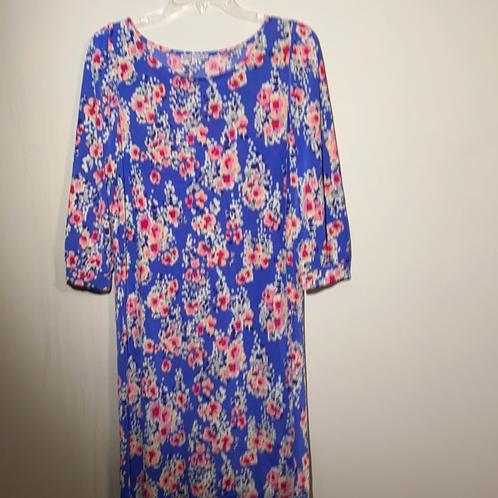Mary Square dress sz small. Multi color.